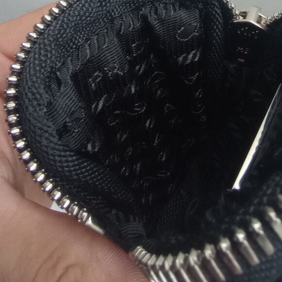 PRADA Tessuto Nylon Pocket Wristlet Pouch – Black - Picture 12 of 15